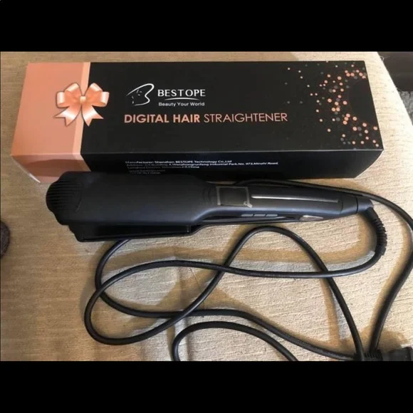 Dual Voltage Bestope Digital Hair Straightener Hair Bestope